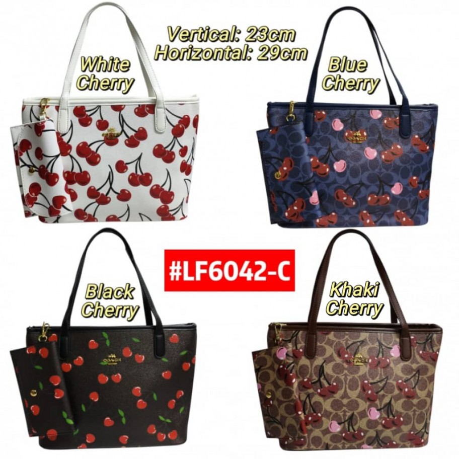 CARTERA 2en1 COACH #LF6042-C
