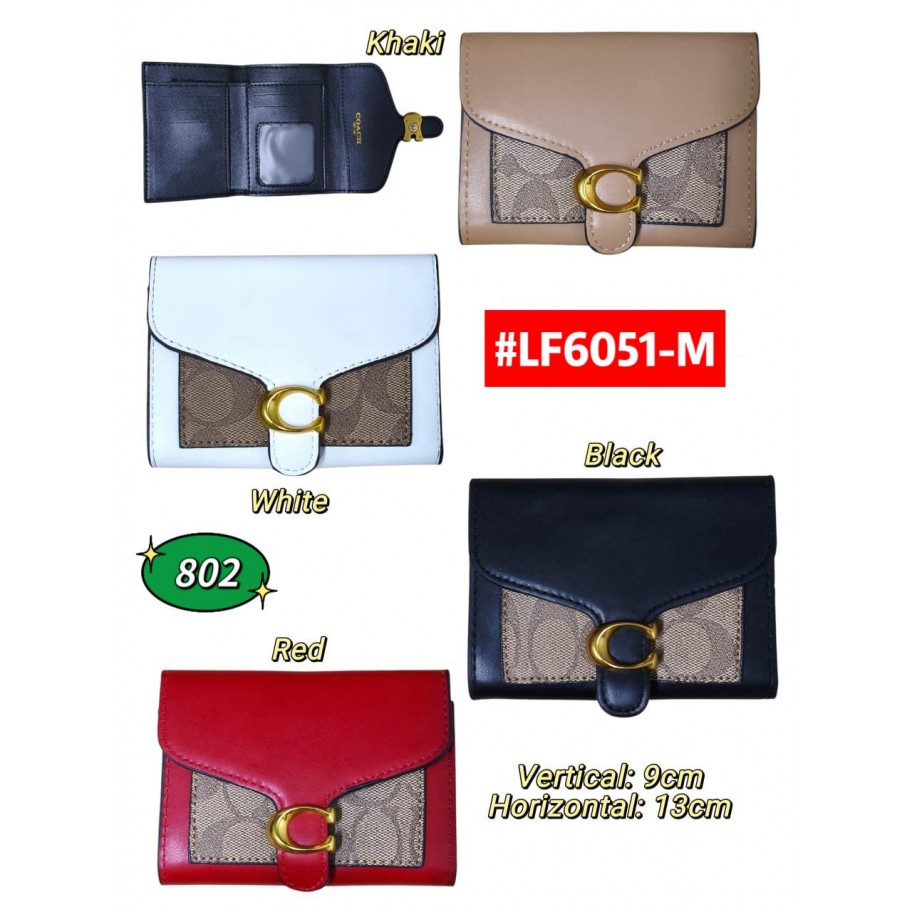 MONEDERO COACH #LF6051-M/802