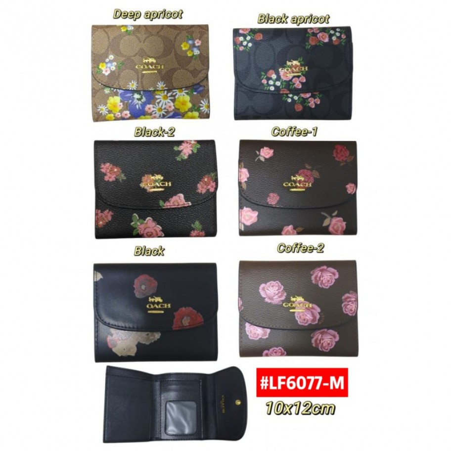 MONEDERO COACH #LF6077-M