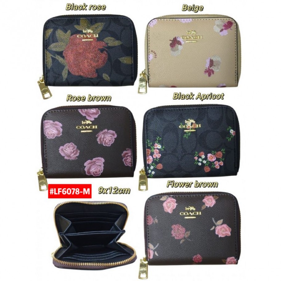 MONEDERO COACH #LF6078-M