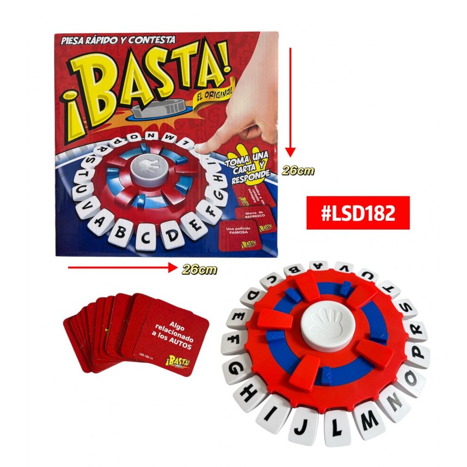 JUEGO DE MESA BASTA #LSD182
