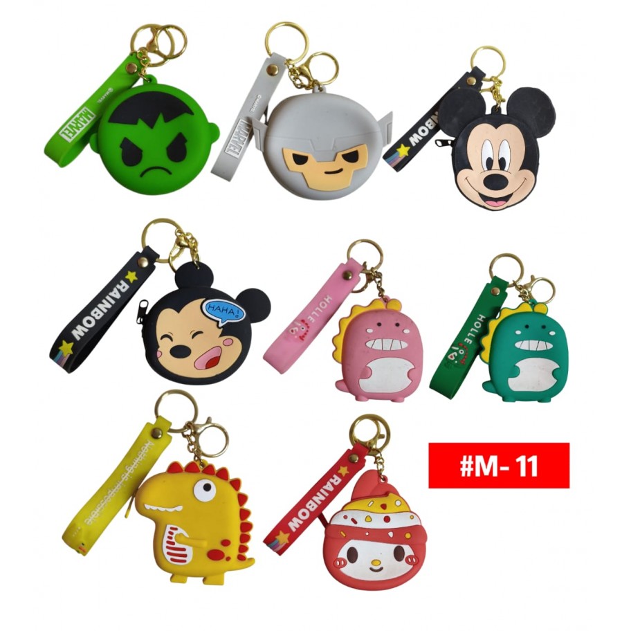 LLAVERO MONEDERO KAWAI 2in1 #M-11 PROMO