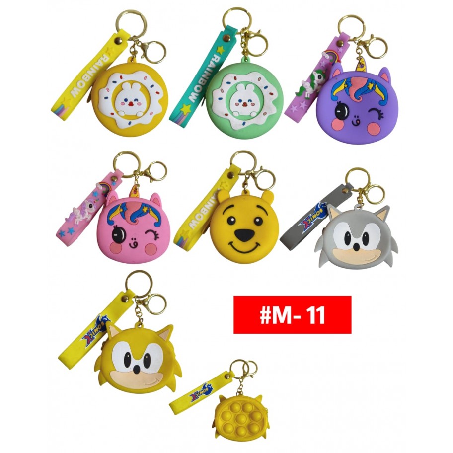 LLAVERO MONEDERO KAWAI 2in1 #M-11 PROMO
