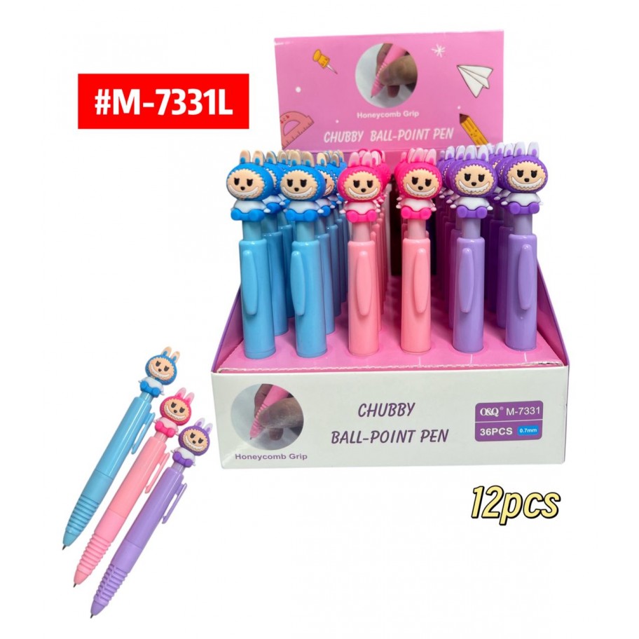 LAPICERO LABUBU 12uds #M-7331L
