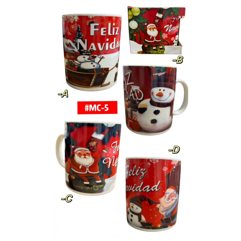 TAZA NAVIDAD #MC-5