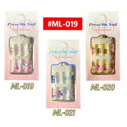 SET DE UÑAS LABUBU CAPYBARA STITCH #ML-019