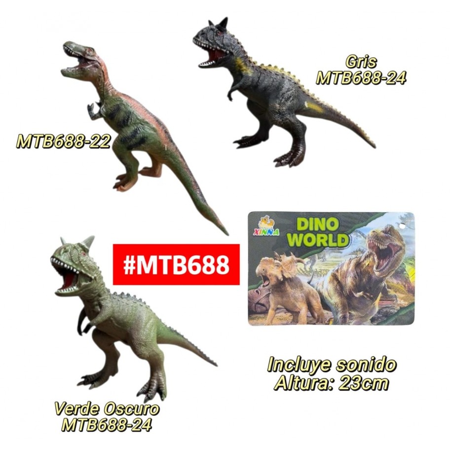 DINOSAURIO CON SONIDO #MTB688