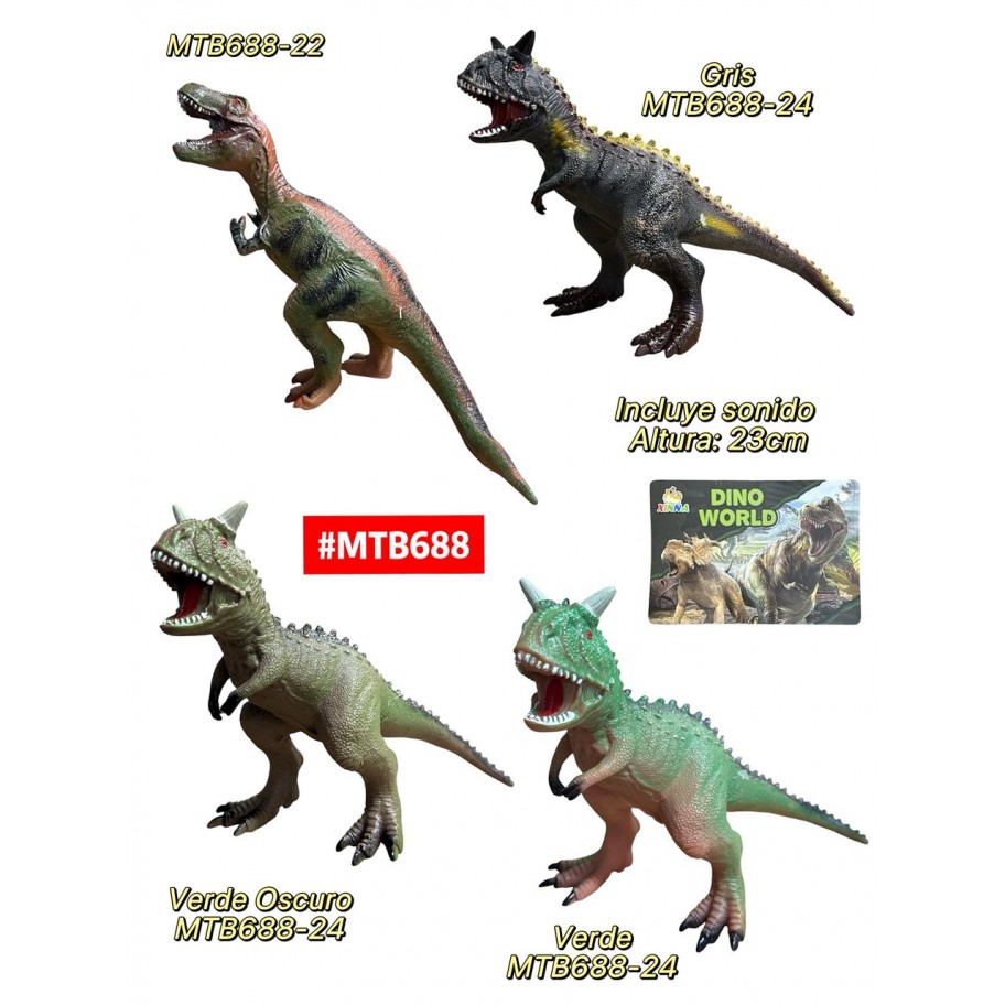 DINOSAURIO CON SONIDO #MTB688