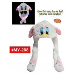 GORRITO PATA DAISY CON LUCES LED #MY-208 PROMO