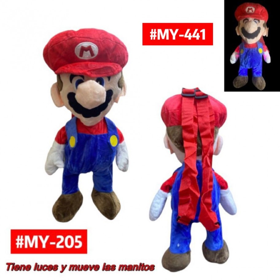 PELUCHE MARIO MORRAL #MY-205 #MY-441 P.U