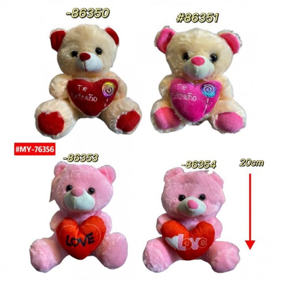 PELUCHE OSO 20cm #MY-76356