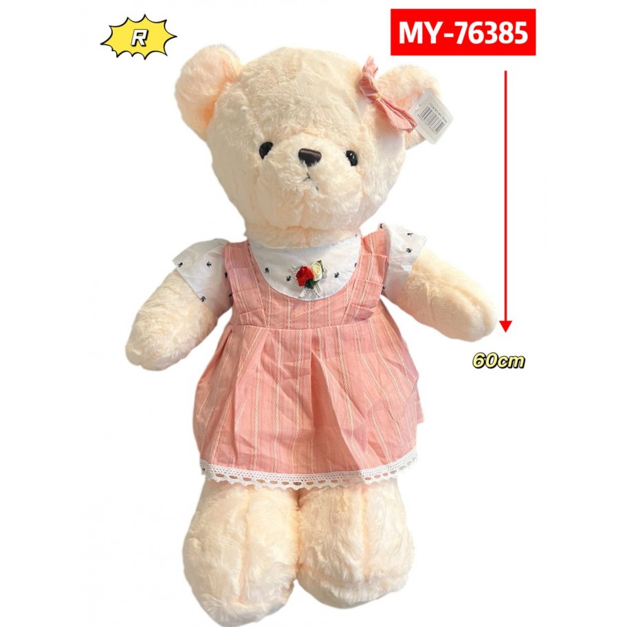PELUCHE OSO VESTIDO 60cm #MY-76385