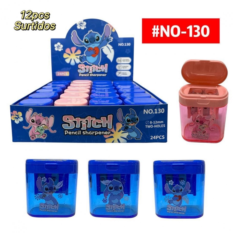 SACAPUNTAS DOBLE STITCH *12uds #NO-130