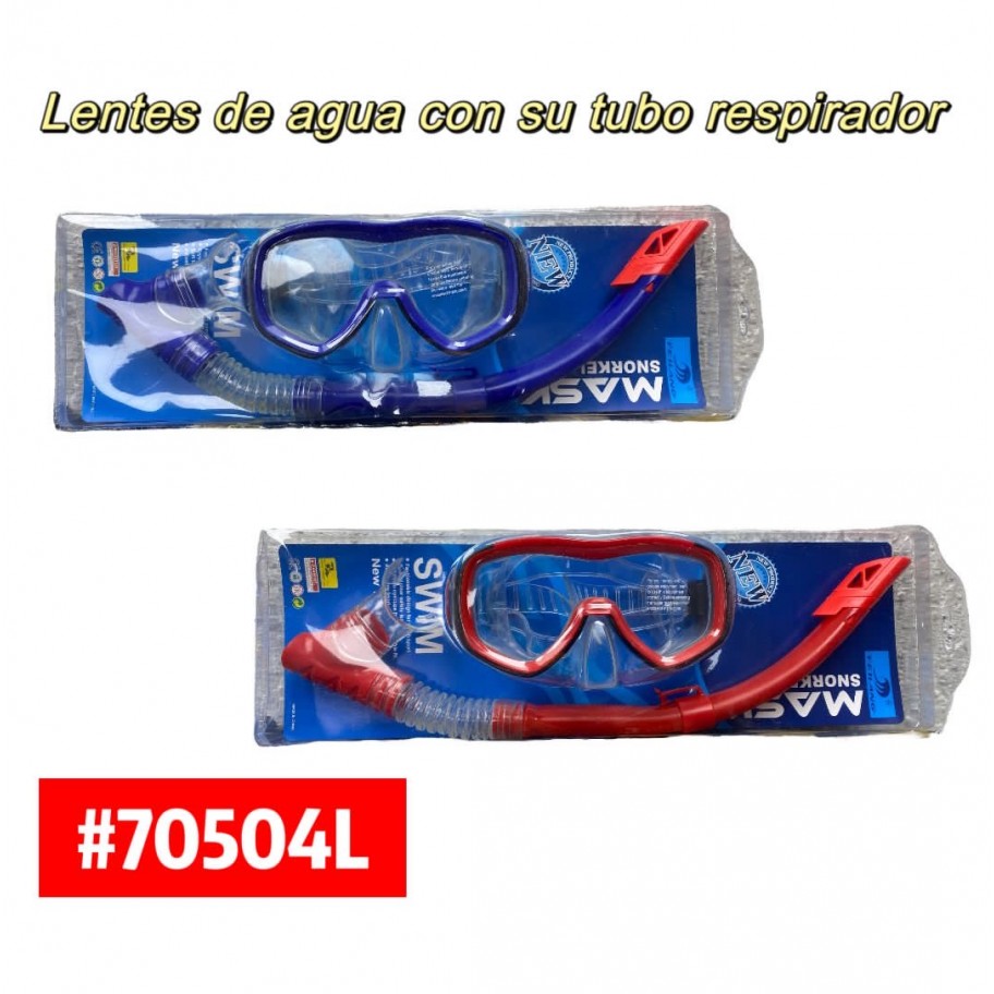 JUEGO DE LENTES DE AGUA  #70504L