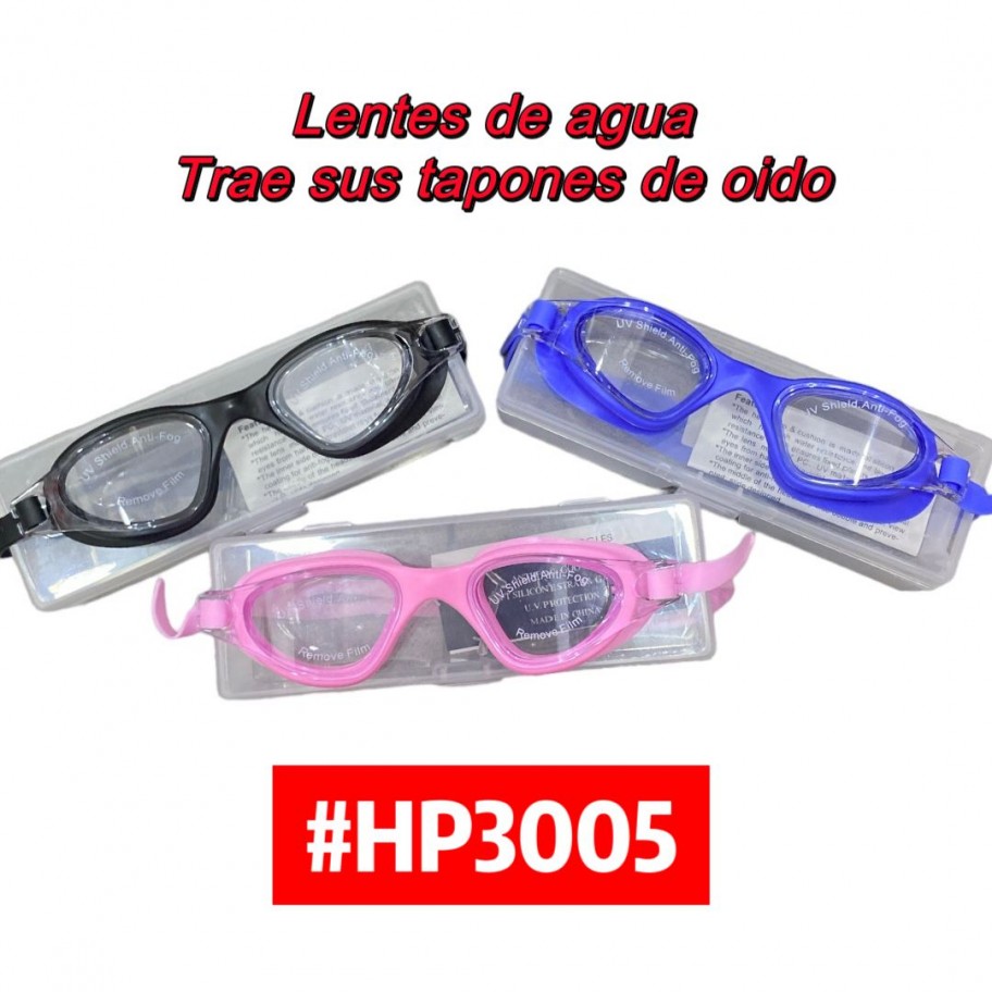 LENTES DE AGUA  #HP3005