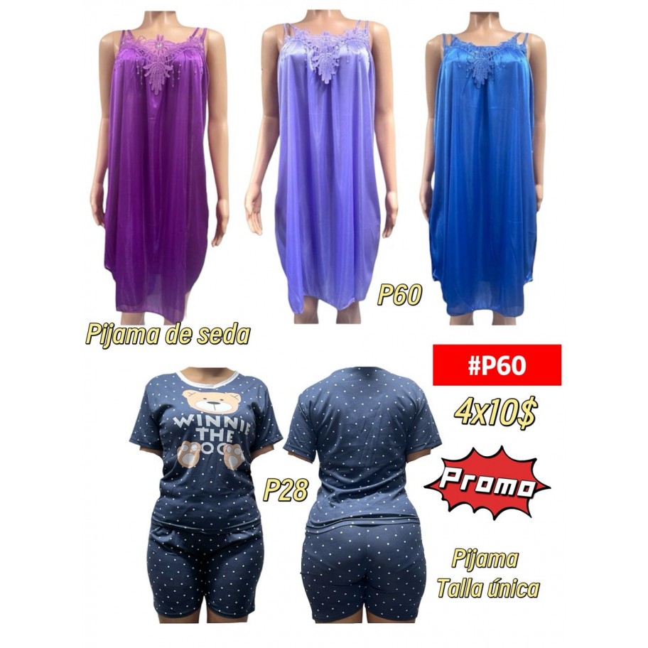 PIJAMA  *4 #P60 PROMO