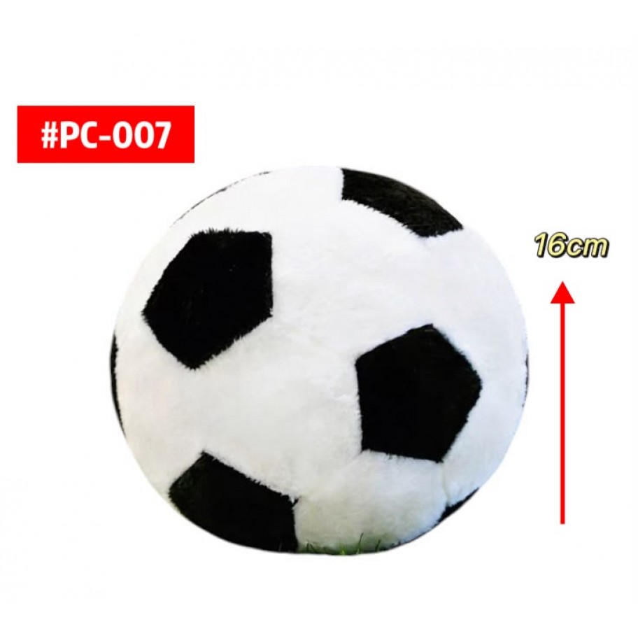 PELUCHE PELOTA DE FUTBOL 16cm #PC-007