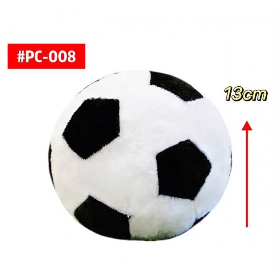 PELUCHE PELOTA DE FUTBOL 13cm #PC-008
