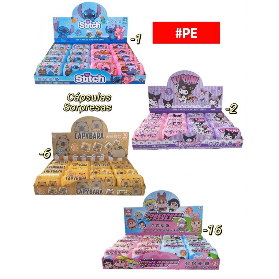 CAPSULAS SORPRESA #PE