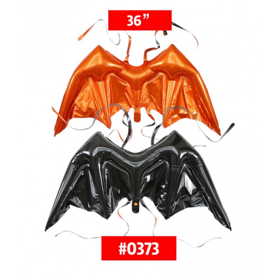 GLOBO FOIL ALAS DE MURCIELAGO 36” #0373  GRANEL P,U