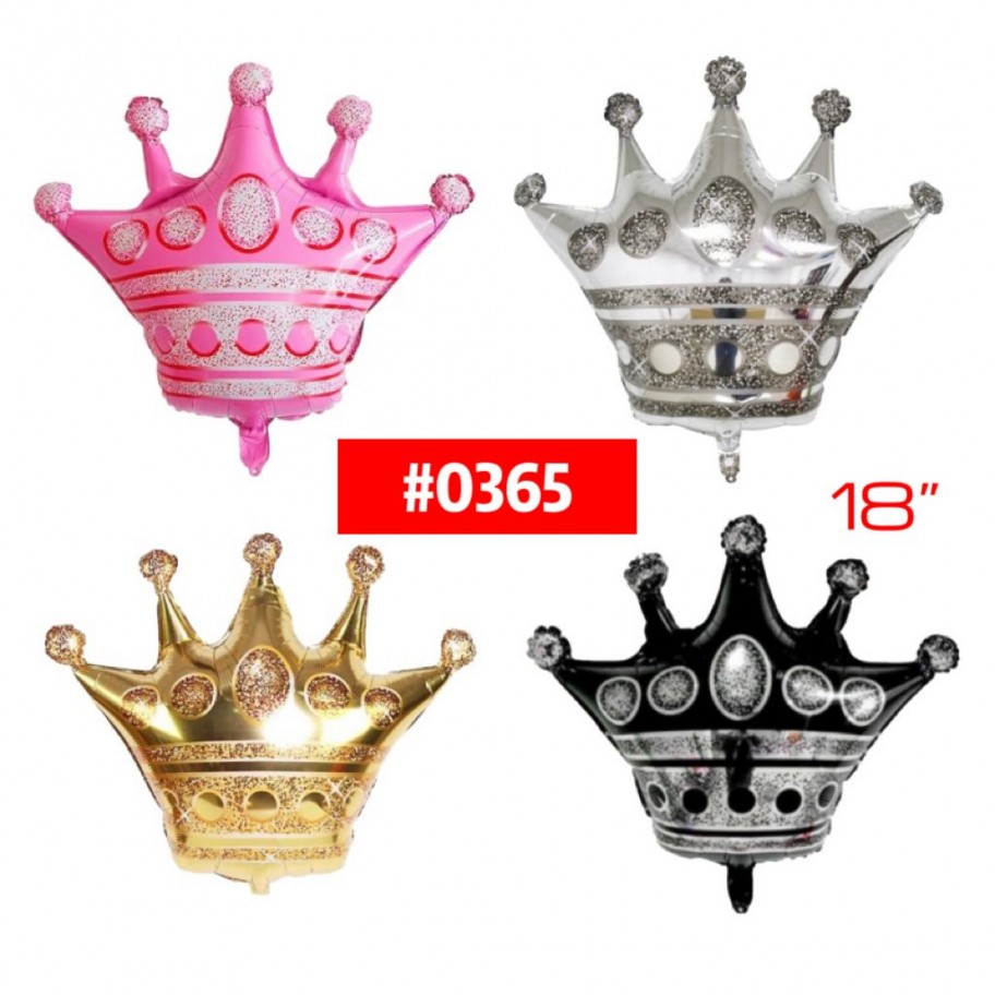 GLOBOS CORONA 18” GRANEL #0365