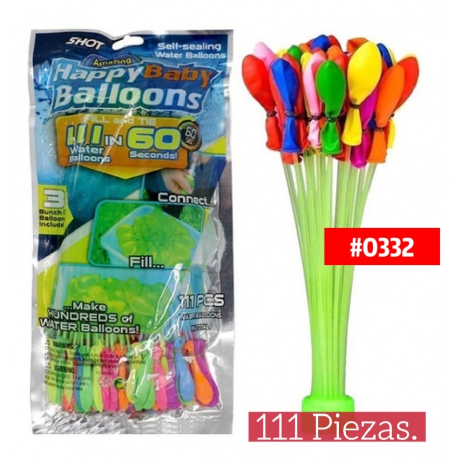 BOMBAS DE 111 PCS #0332