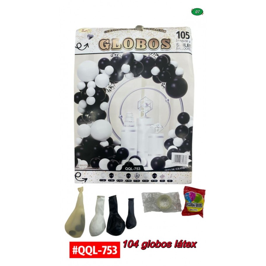 SET DE GLOBOS #QQL-753