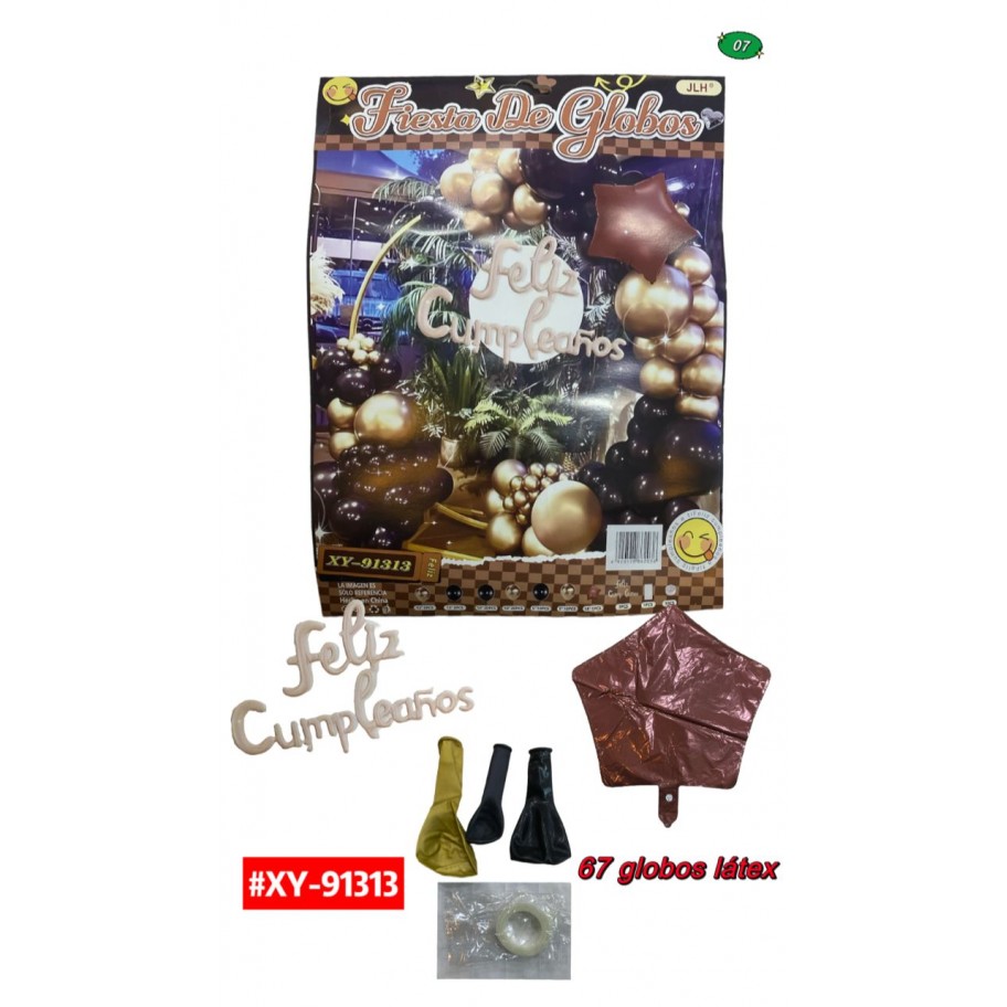 SET DE GLOBOS #XY-91313