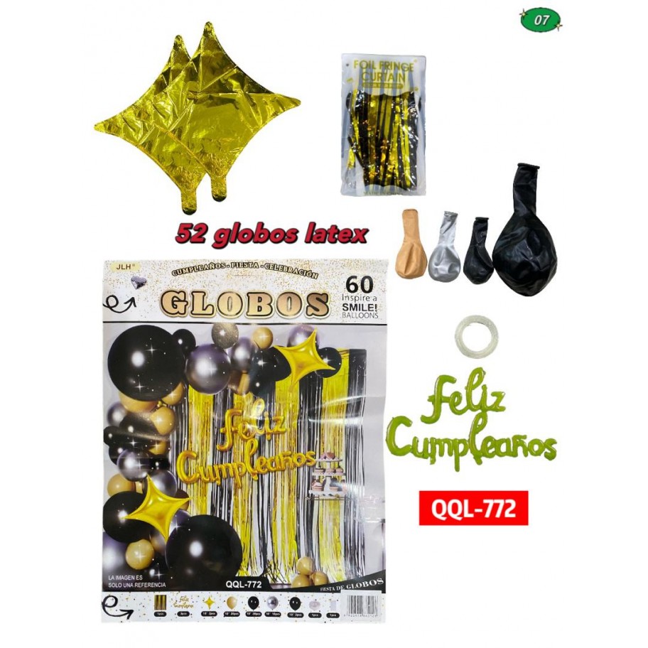 SET DE GLOBOS #QQL-772