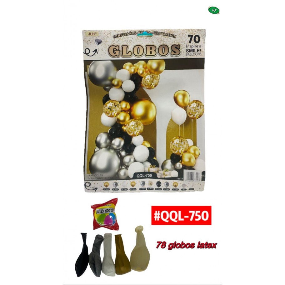 SET DE GLOBOS #QQL-750