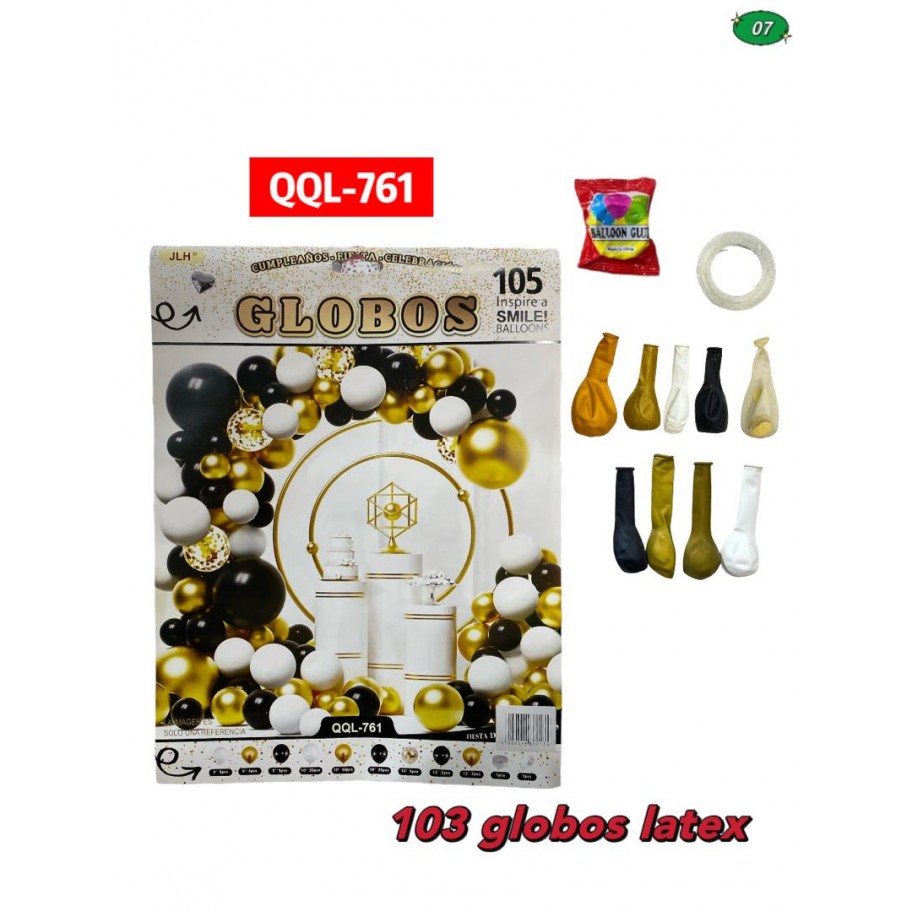 SET DE GLOBOS #QQL-761