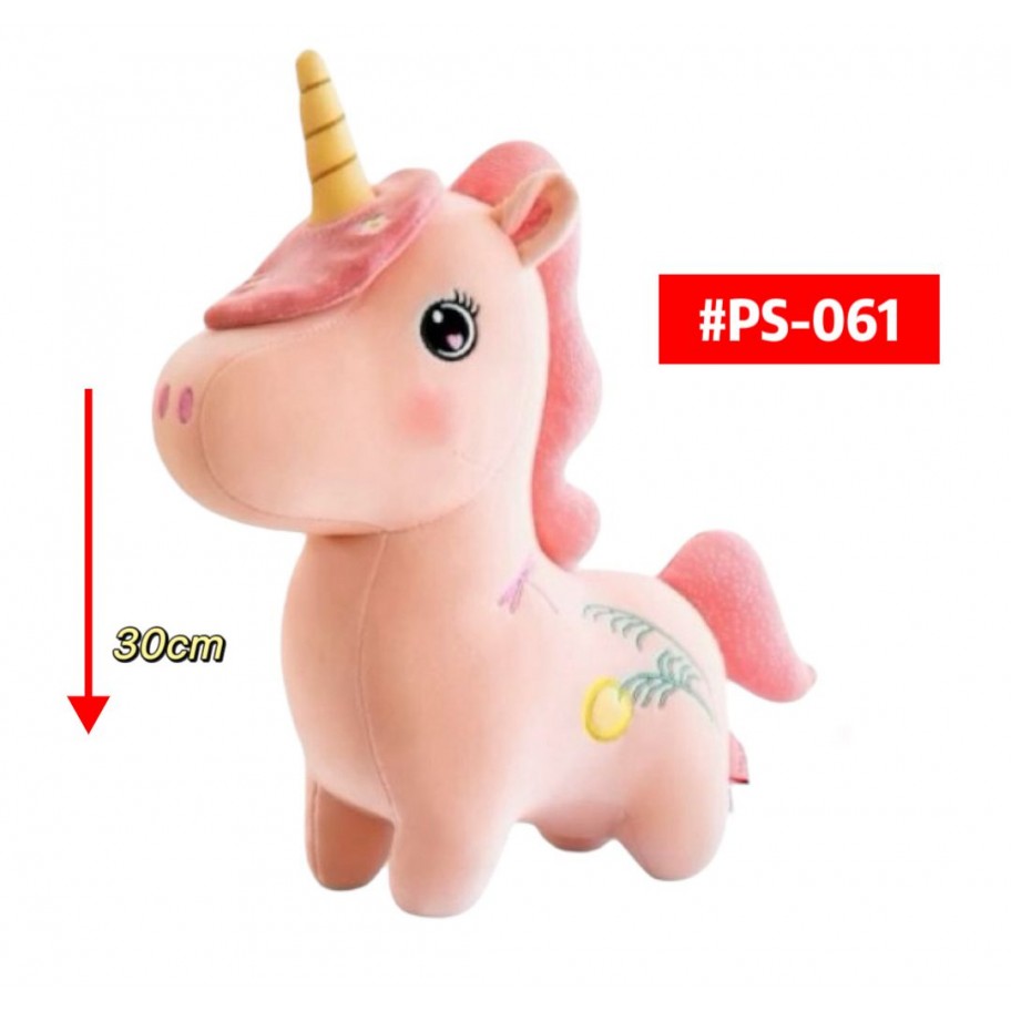 PELUCHE UNICORNIO 30cm #PS-061