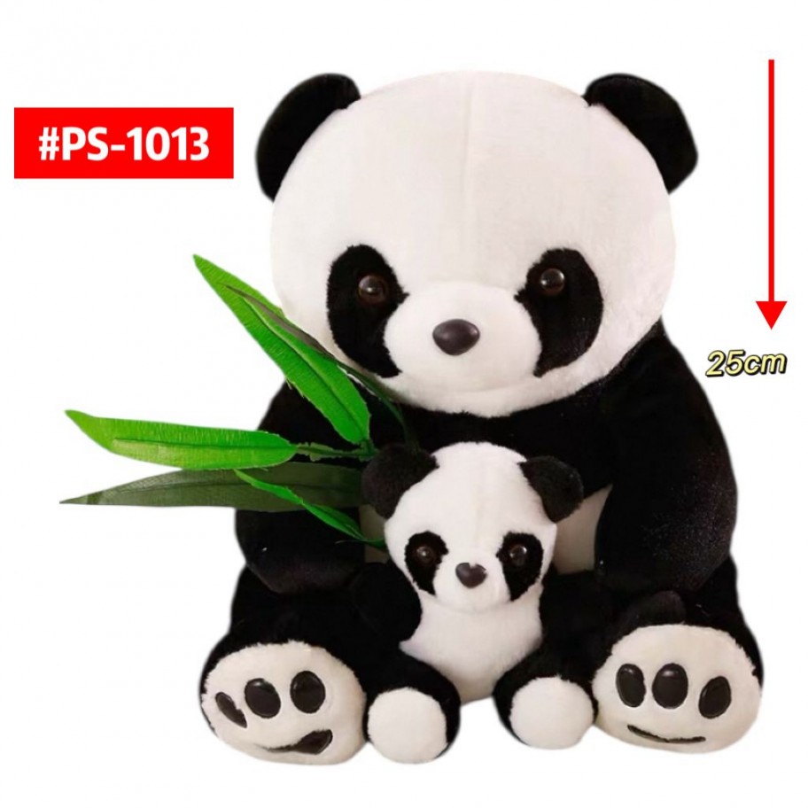 PELUCHE 2en1 PANDA 25cm #PS-1013