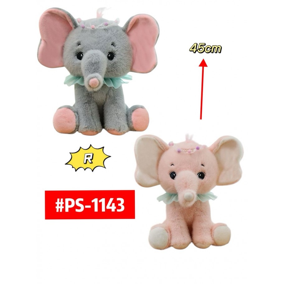 PELUCHE ELEFANTE 45cm #PS-1143