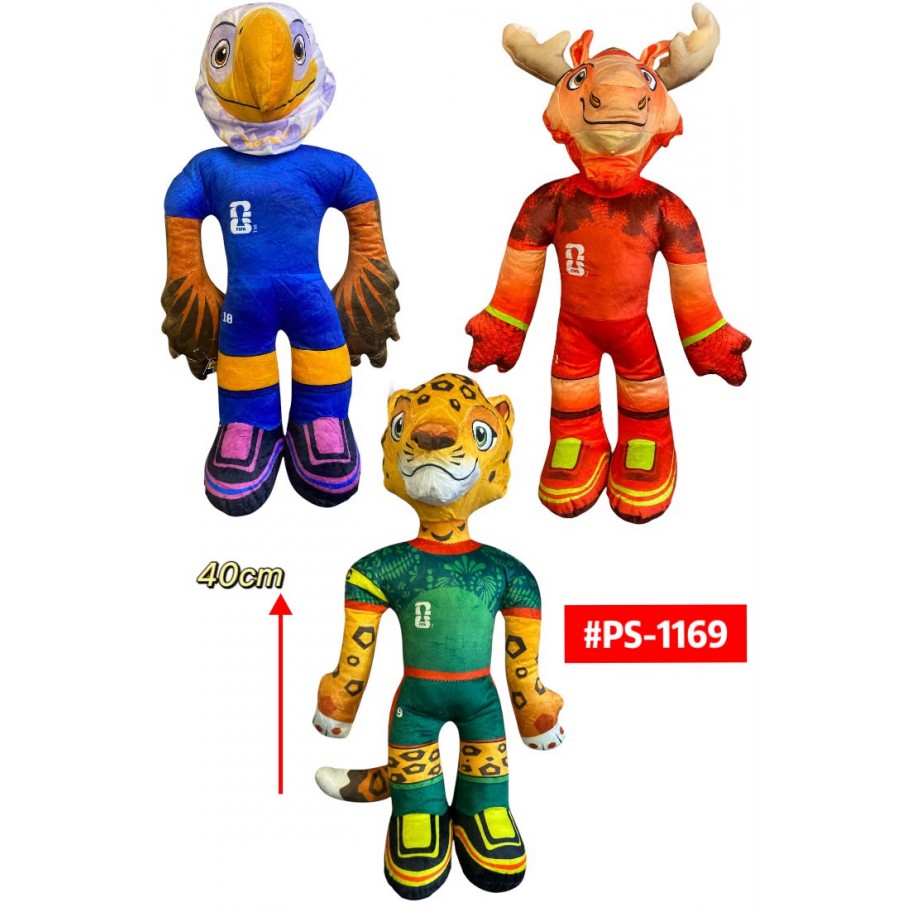 PELUCHE MASCOTA DEL MUNDIAL 40cm #PS-1169