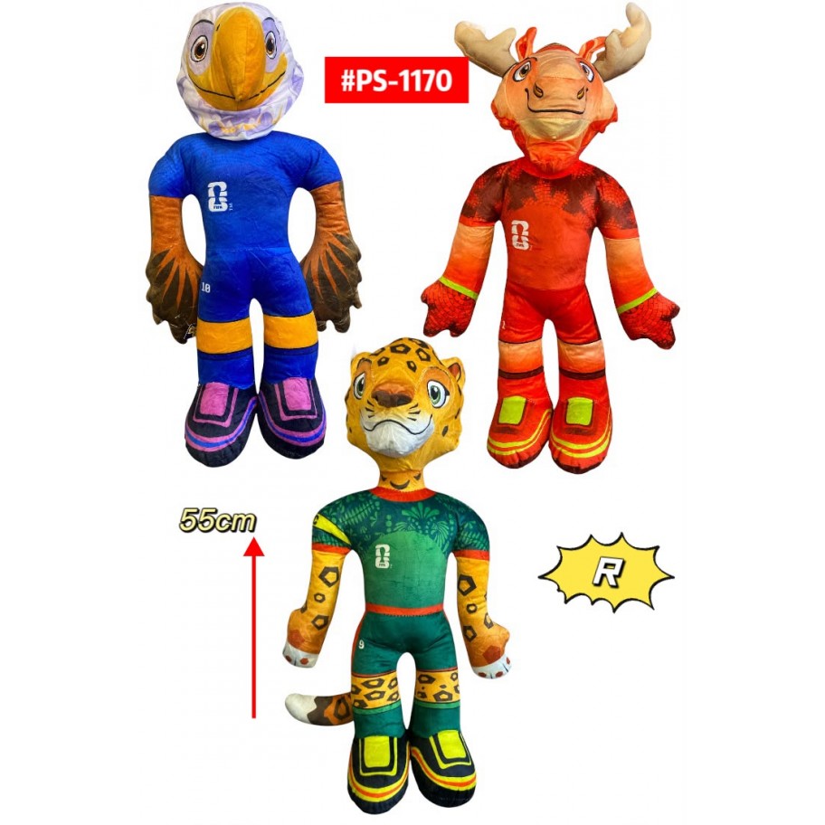 PELUCHE MASCOTA DEL MUNDIAL 55cm #PS-1170