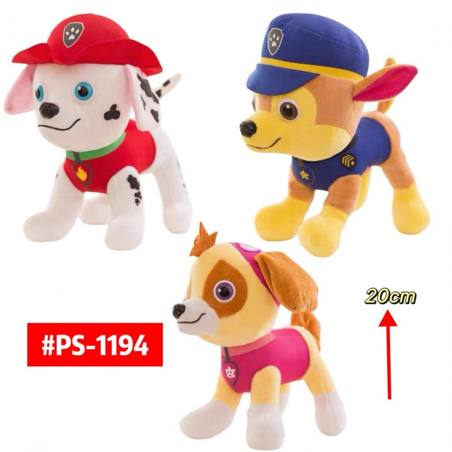 PELUCHE PAW PATROL 20cm #PS-1194