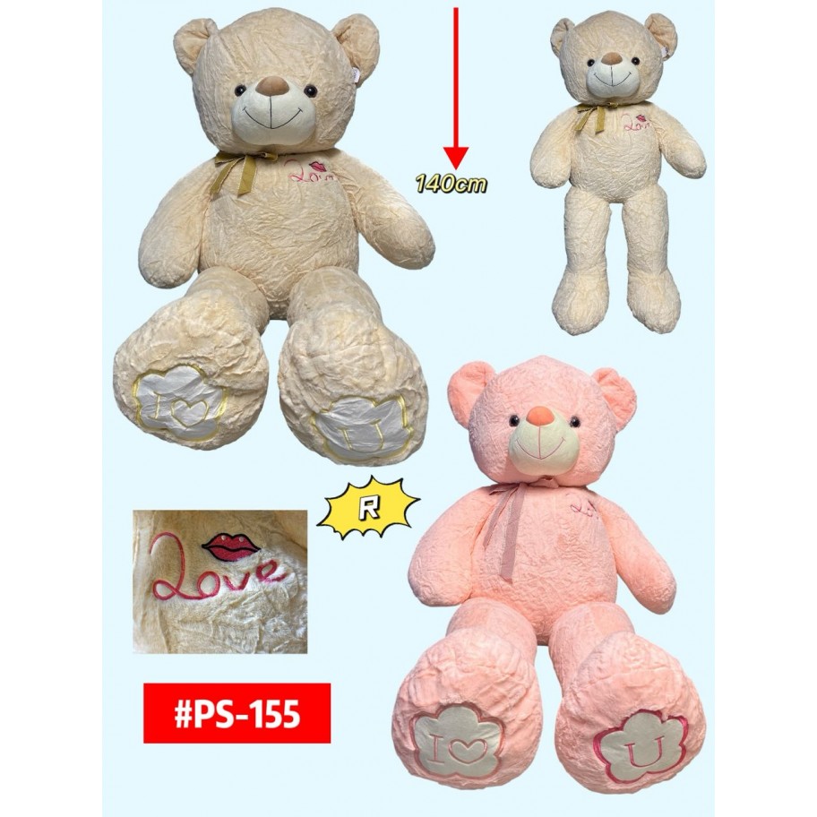 PELUCHE OSO LOVE 140cm #PS-155