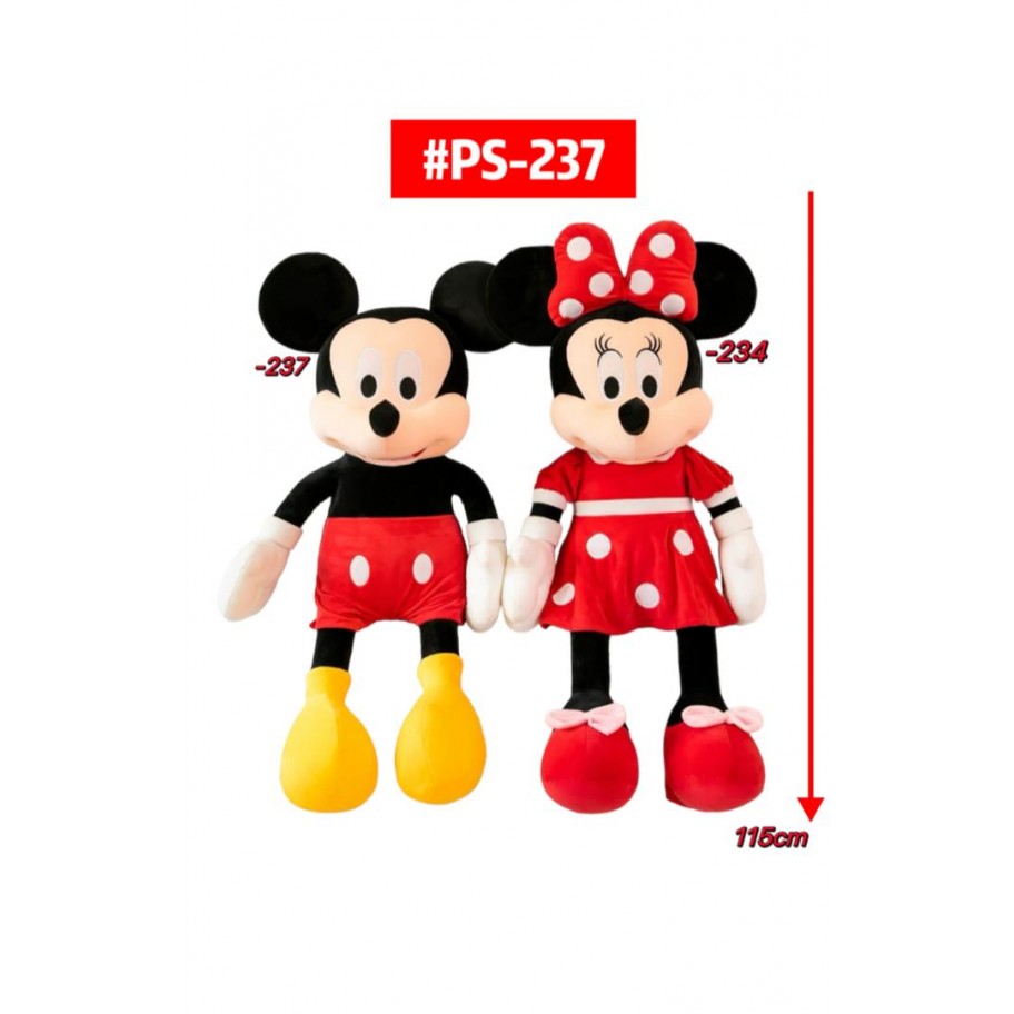 PELUCHE MICKEY/MINNIE 115cm #PS-237