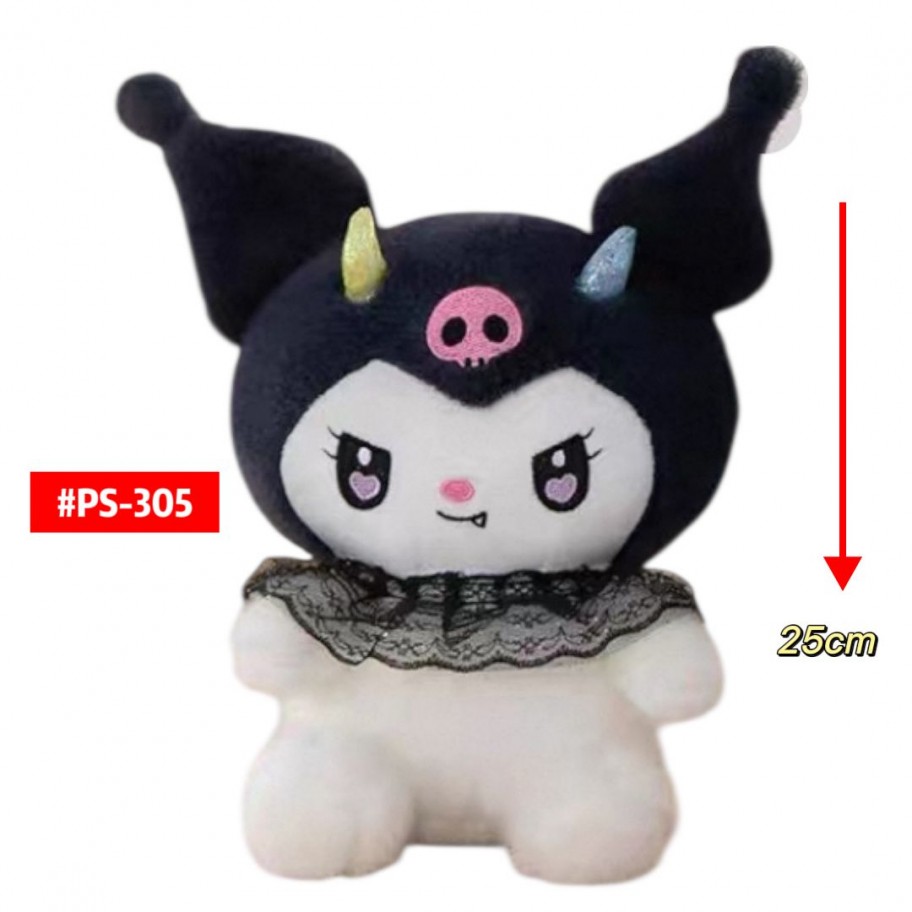 PELUCHE KUROMI 25cm #PS-305