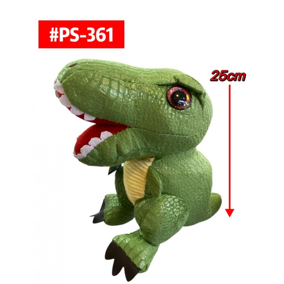 PELUCHE DINOSAURIO 25CM #PS-361