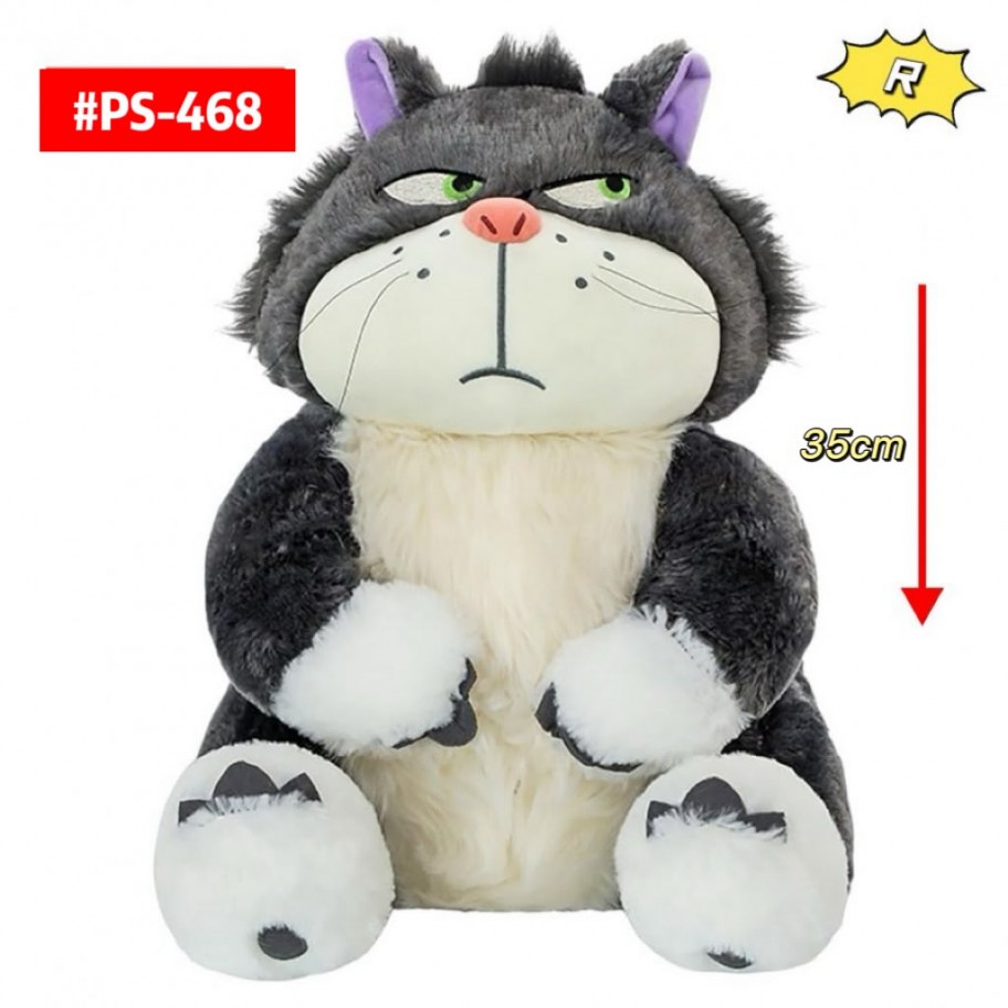 PELUCHE GATO LUCIFER 35cm #PS-468