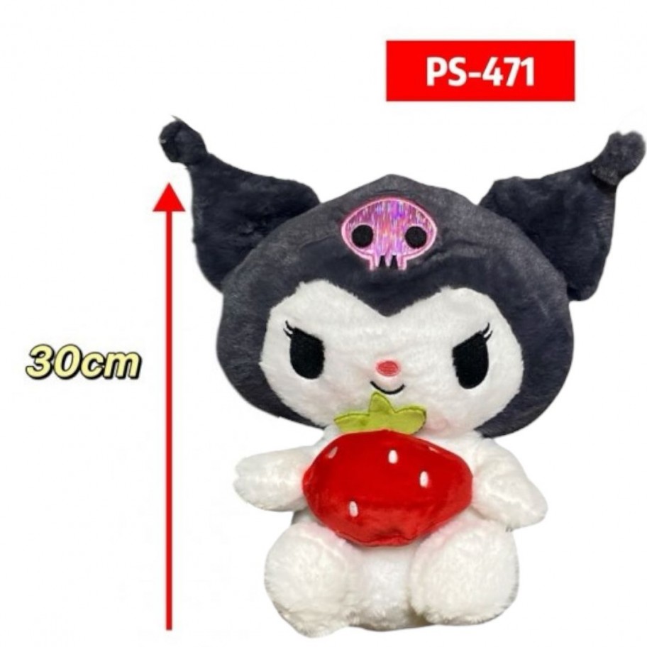 PELUCHE KUROMI 30cm #PS-471