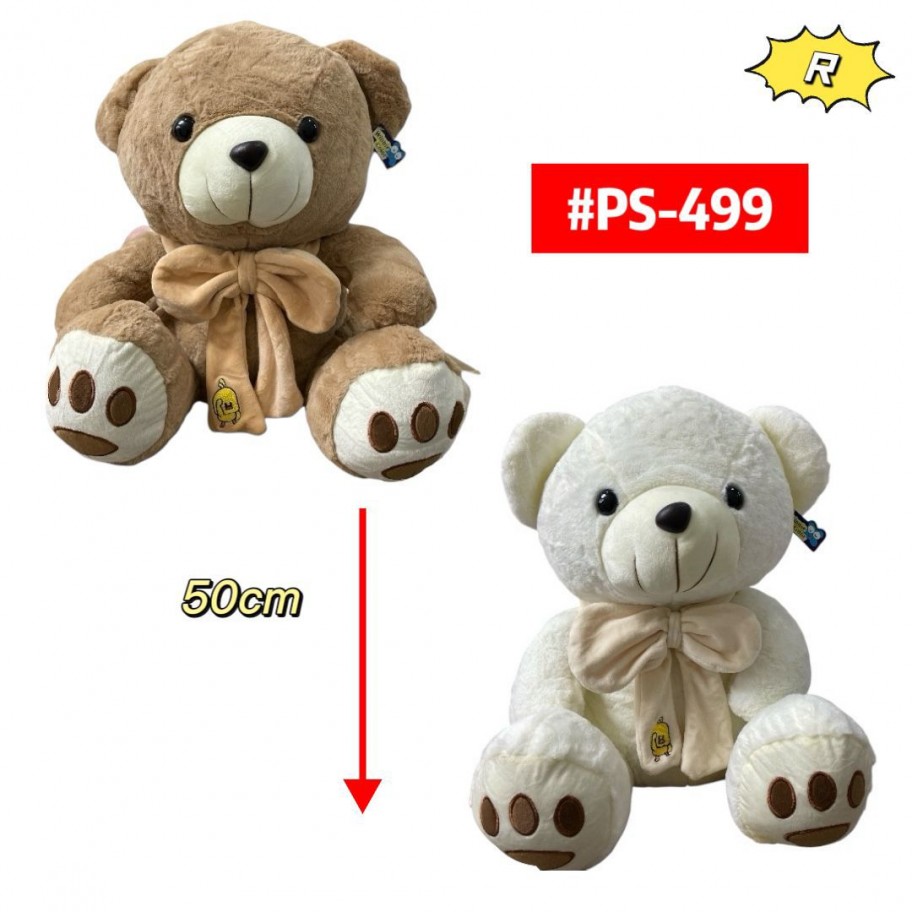 PELUCHE OSO CON LAZO 50cm #PS-499