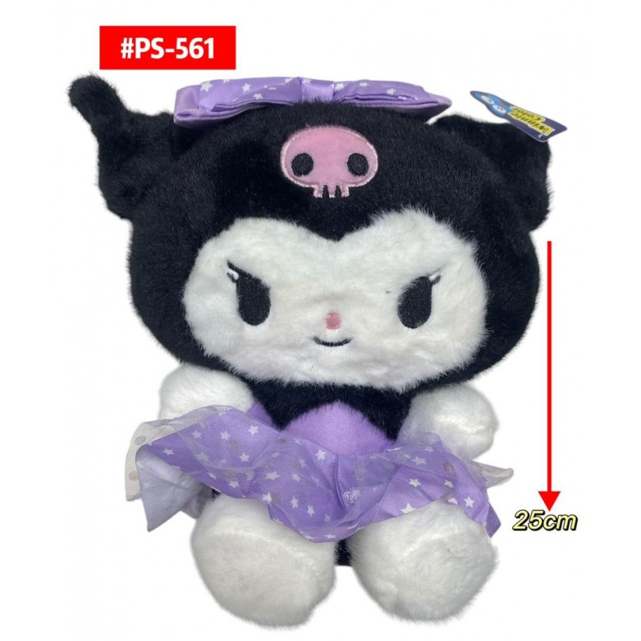 PELUCHE KUROMI 25cm #PS-561 PROMO