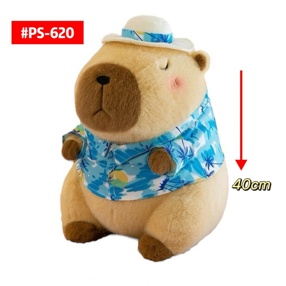 PELUCHE CAPYBARA PLAYERO 40cm #PS-620