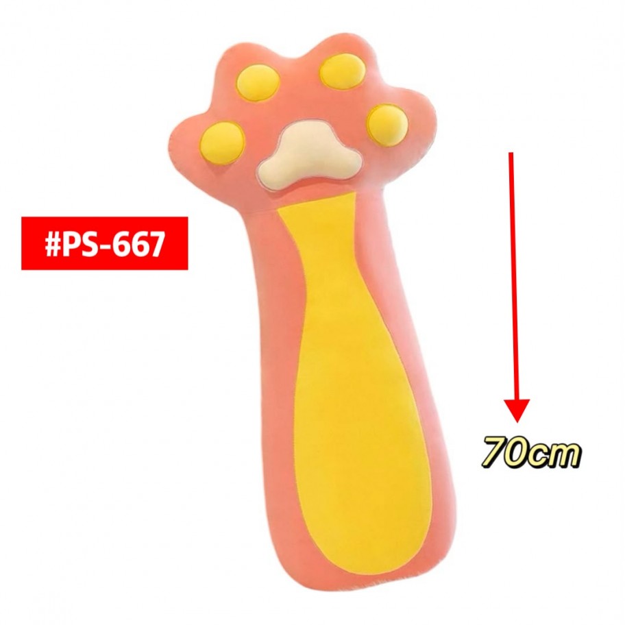 PELUCHE PATA DE GATO 70cm #PS-667 P.U