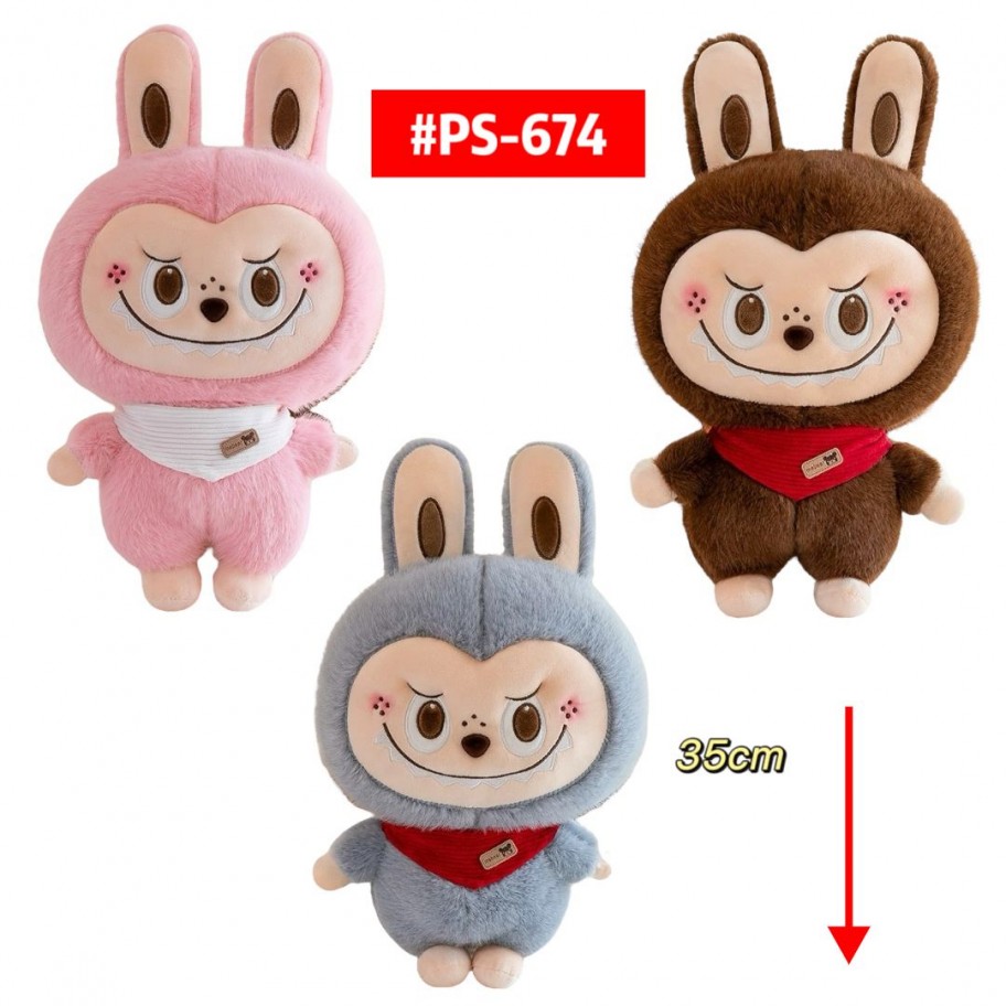 PELUCHE LABUBU 35cm #PS-674 P.U
