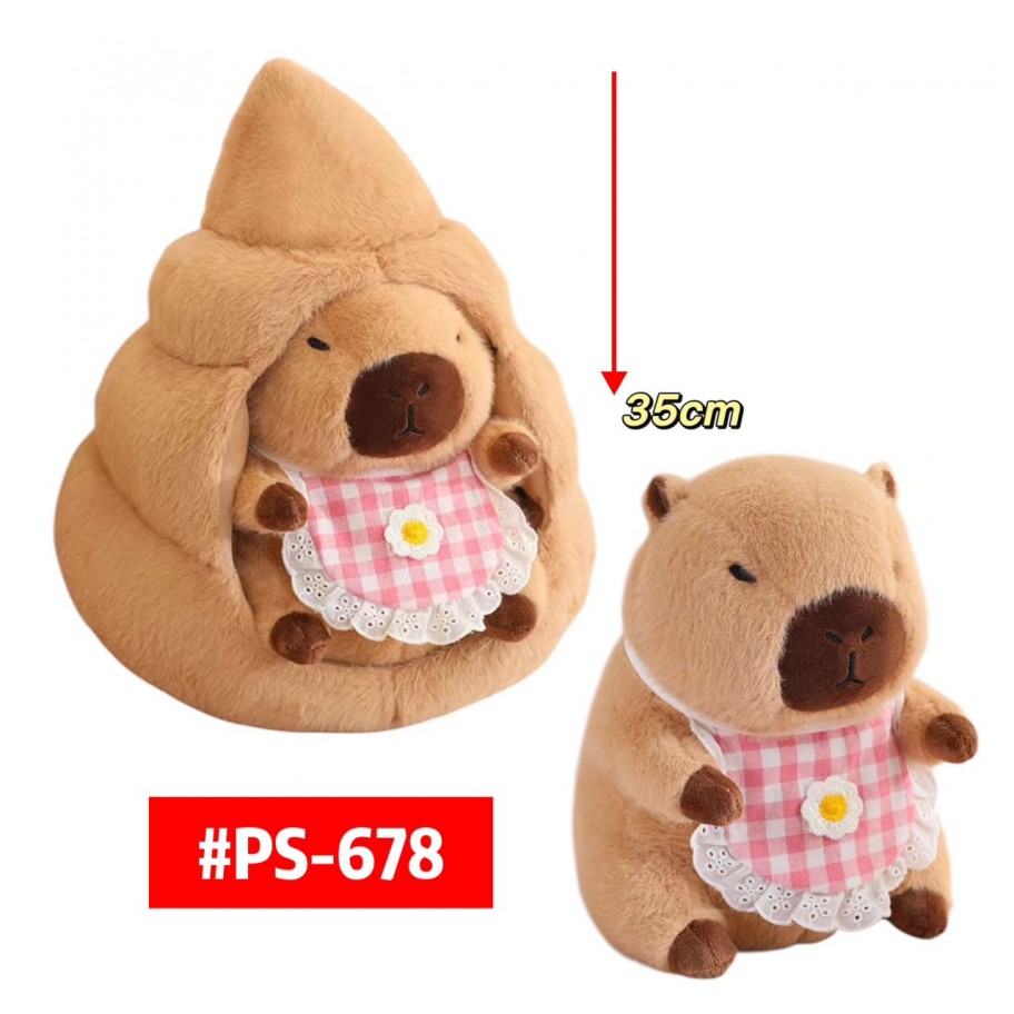 PELUCHE CAPYBARA POPÓ 35cm #PS-678