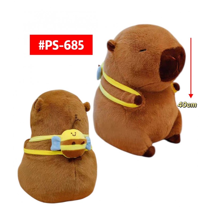 PELUCHE CAPYBARA ABEJITA 40cm #PS-685